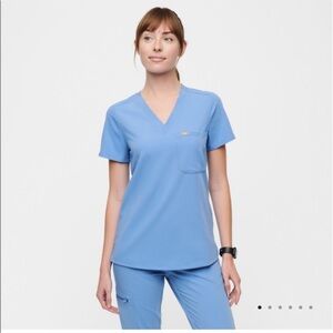 NWT FIGS Catrina One Pocket Scrub Top XL